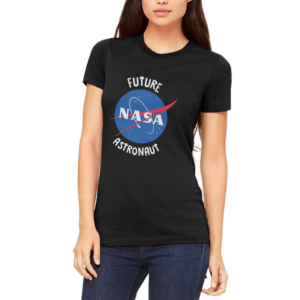 Future NASA Space Astronaut Juniors Soft T Shirt Black LG - Walmart.com