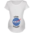 thumbnail image 1 of Future NASA Space Astronaut Maternity Soft T Shirt White MD, 1 of 1
