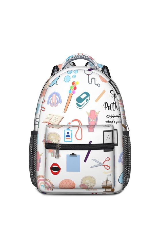 Future Nurse Backpack - Waterproof & Ergonomic Bookbag for Nursing Students - Breathable & Durable Daypack with Organized Storage