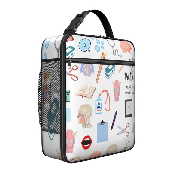 Future Nurse Lunch Bag – Cute Nurse Nursing Saving Lives Every Day Funny Insulated Thermal Food Container Bag