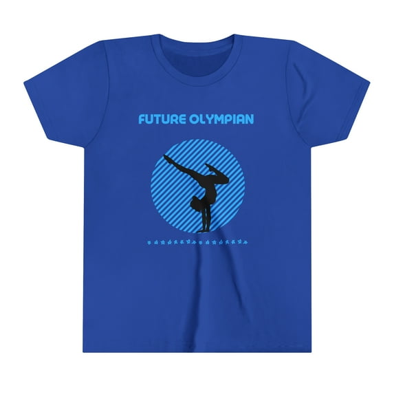Future Olympian Gymnastics Floor Exercise Youth Short Sleeve Tee Size S-XL