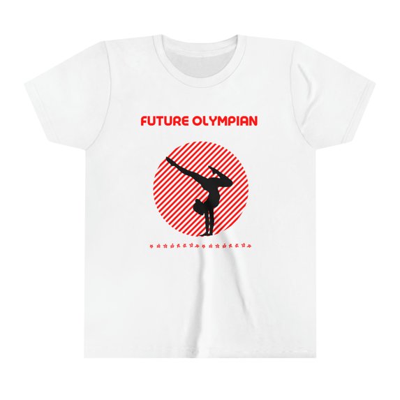 Future Olympian Gymnastics Floor Exercise Youth Short Sleeve Tee Size S-XL