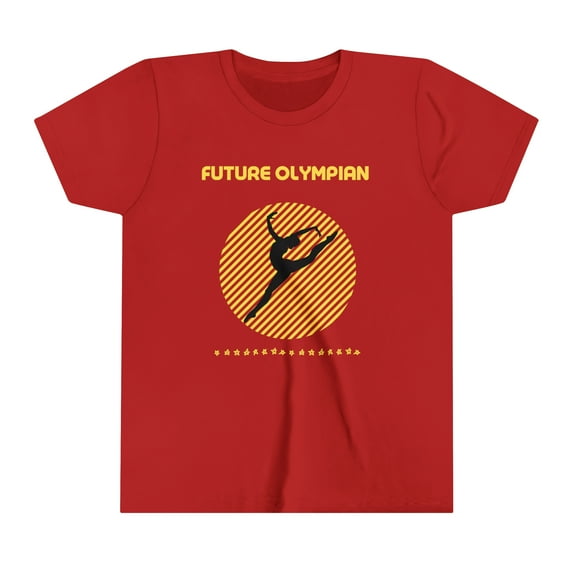 Future Olympian Rhythmic Gymnastics Leap Youth Short Sleeve Tee Size S-XL