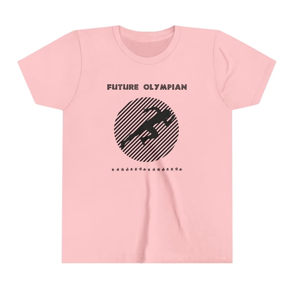 Future Olympian Track Star Male Youth Short Sleeve Tee