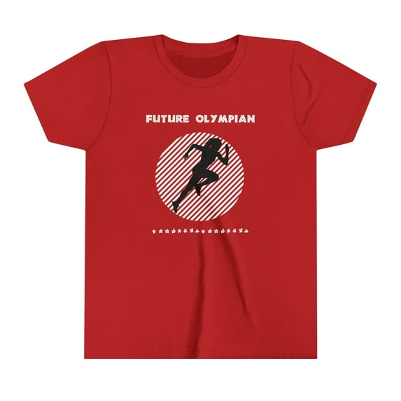 Future Olympic Track Star Youth Short Sleeve Tee