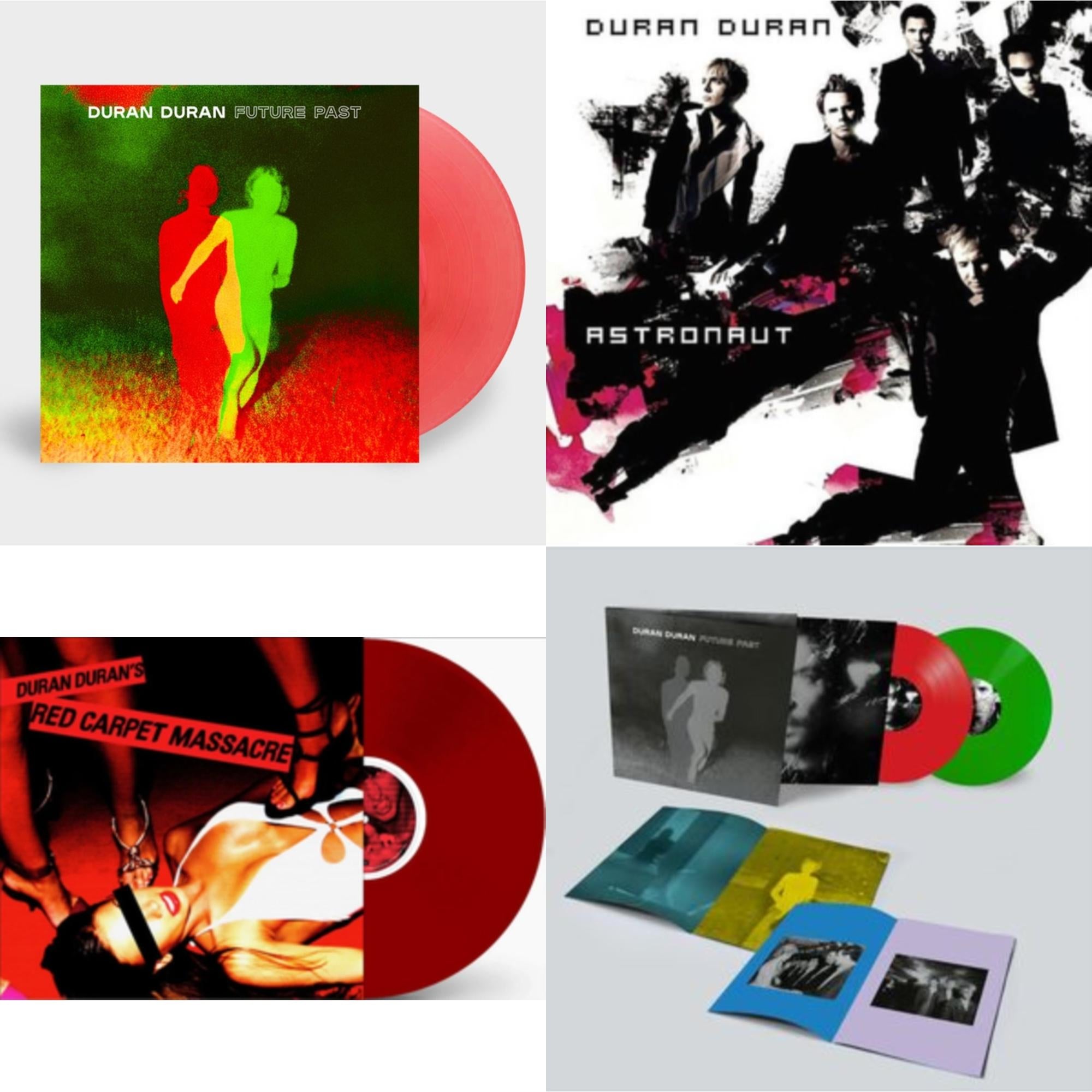 Future Past (Transparent Red LP Vinyl) (I) & Astronaut (Milky Clear ...