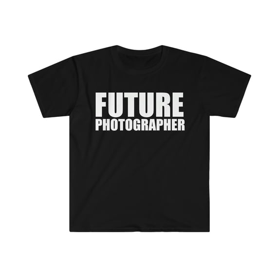 Future Photographer College Graduate Graduation Unisex T-shirt S-3XL