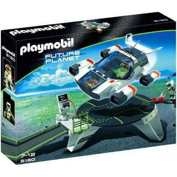 Future Planet E-Rangers Turbojet with Launch Pad Set Playmobil 5150