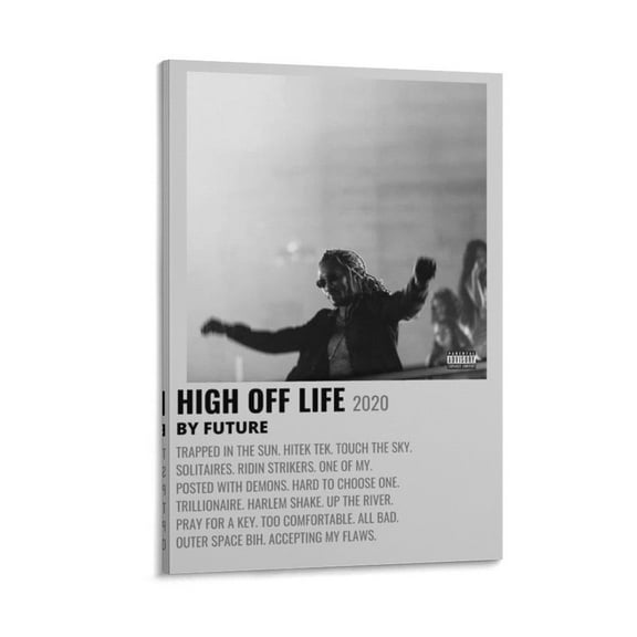 Future Poster Rapper Album Canvas Poster（8） Art Poster Canvas Painting Decor Wall Print Photo Gifts Home Modern Decorative Posters 24x36inch(60x90cm)
