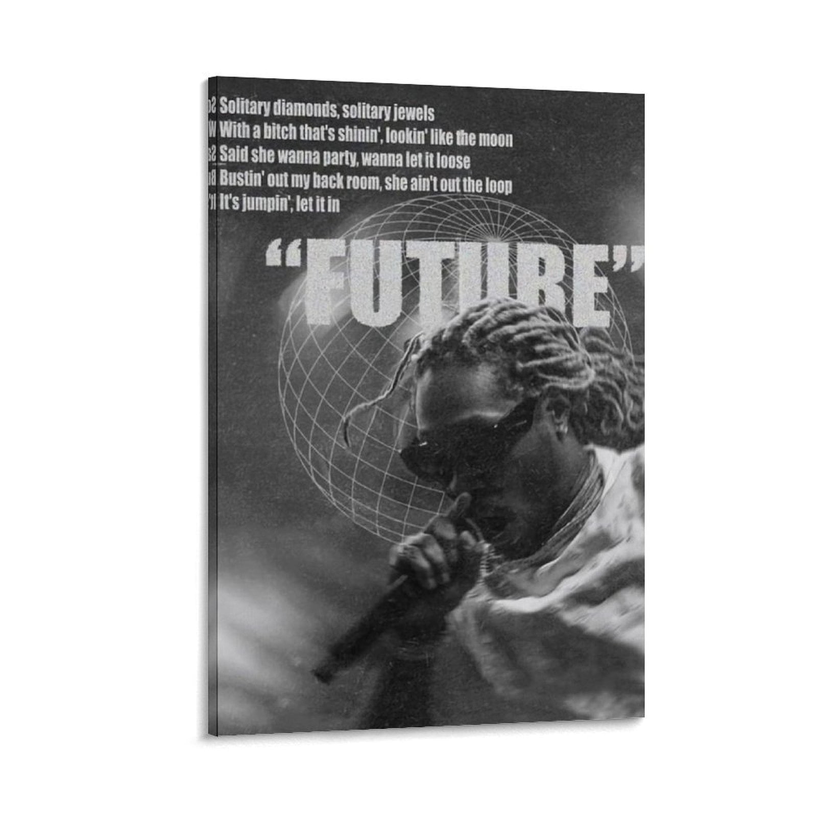 Future Poster Rapper Album Print Photo Art Painting Canvas Poster Home ...