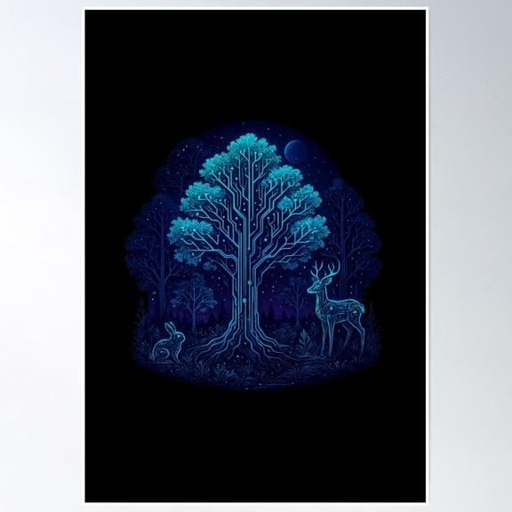 Future Poster Wall Art, Modern Wall Decor, 8x12 UNFRAMED