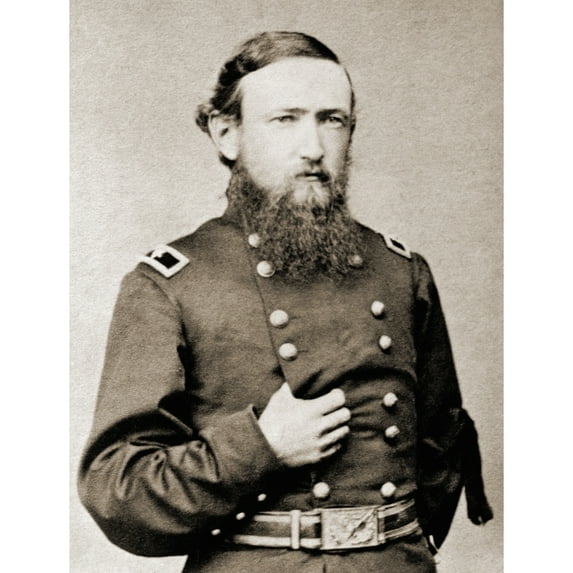 Future President Benjamin Harrison In The Uniform Of A Union Army Brigadier General History