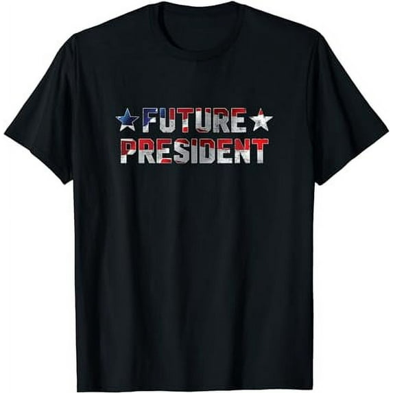 Future President Funny Political American Flag T Shirt