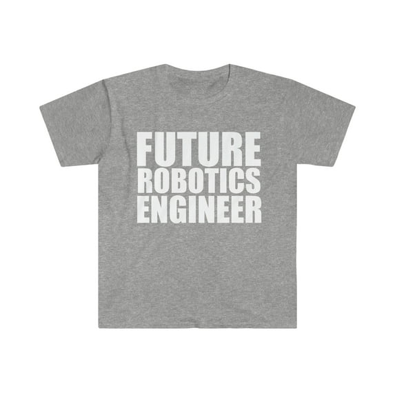 Future Robotics Engineer College Graduate Graduation Unisex T-shirt, S-3XL