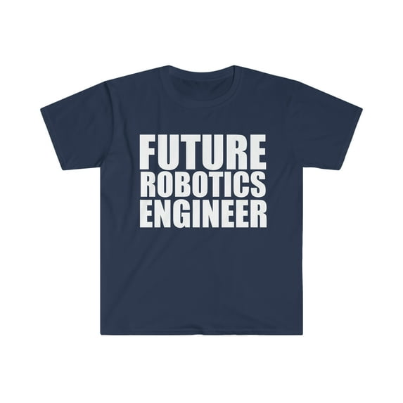 Future Robotics Engineer College Graduate Graduation Unisex T-shirt, S-3XL