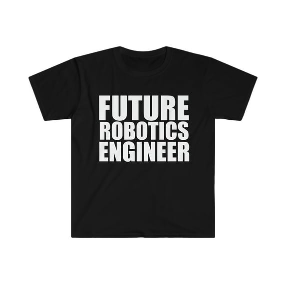 Future Robotics Engineer College Graduate Graduation Unisex T-shirt, S-3XL