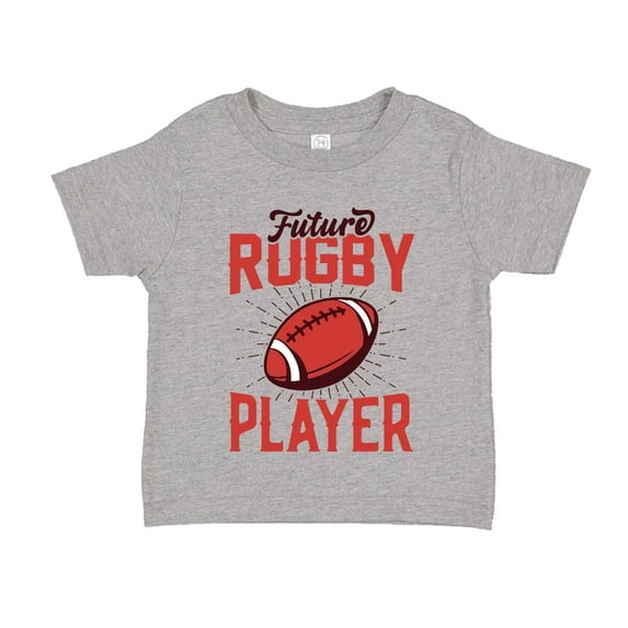 Future Rugby Player Toddler T-Shirt 2T Athletic Heather
