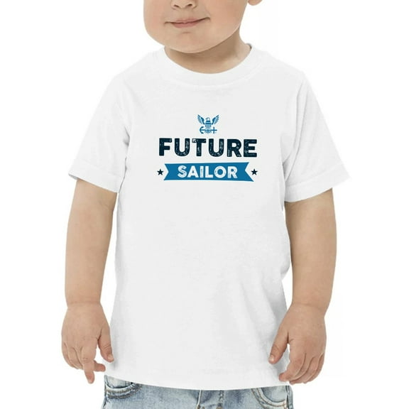 Future Sailor T-Shirt Toddler -Navy Designs,  3 Toddler