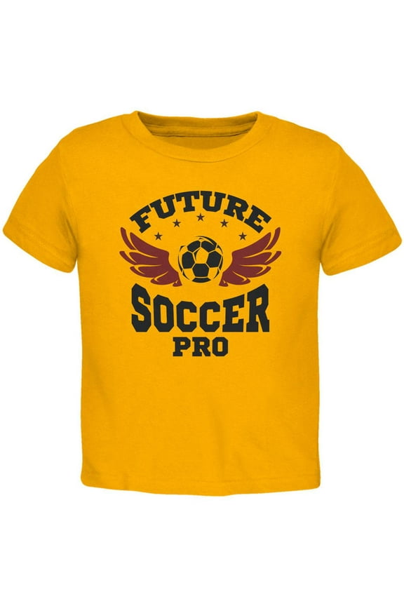 Future Soccer Pro Gold Toddler T-Shirt - 4T
