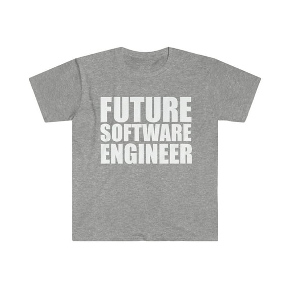 Future Software Engineer Graduate Graduation Unisex T-shirt, S-3XL