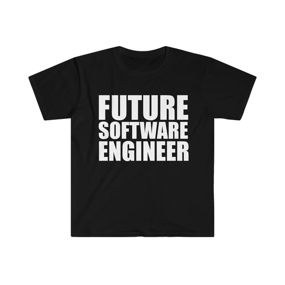 Future Software Engineer Graduate Graduation Unisex T-shirt, S-3XL