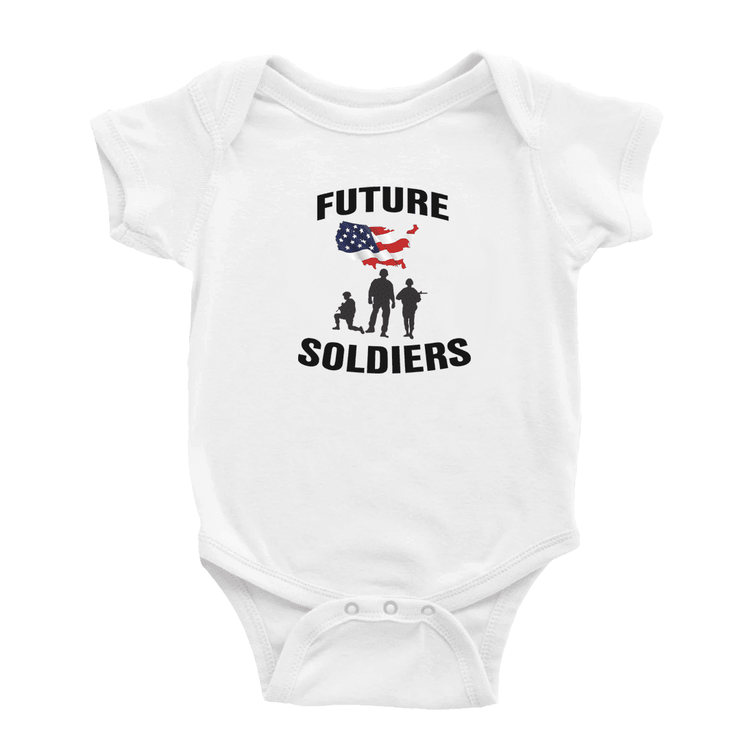 Future Soldiers Cute Baby Clothing Bodysuits Boy Girl Unisex