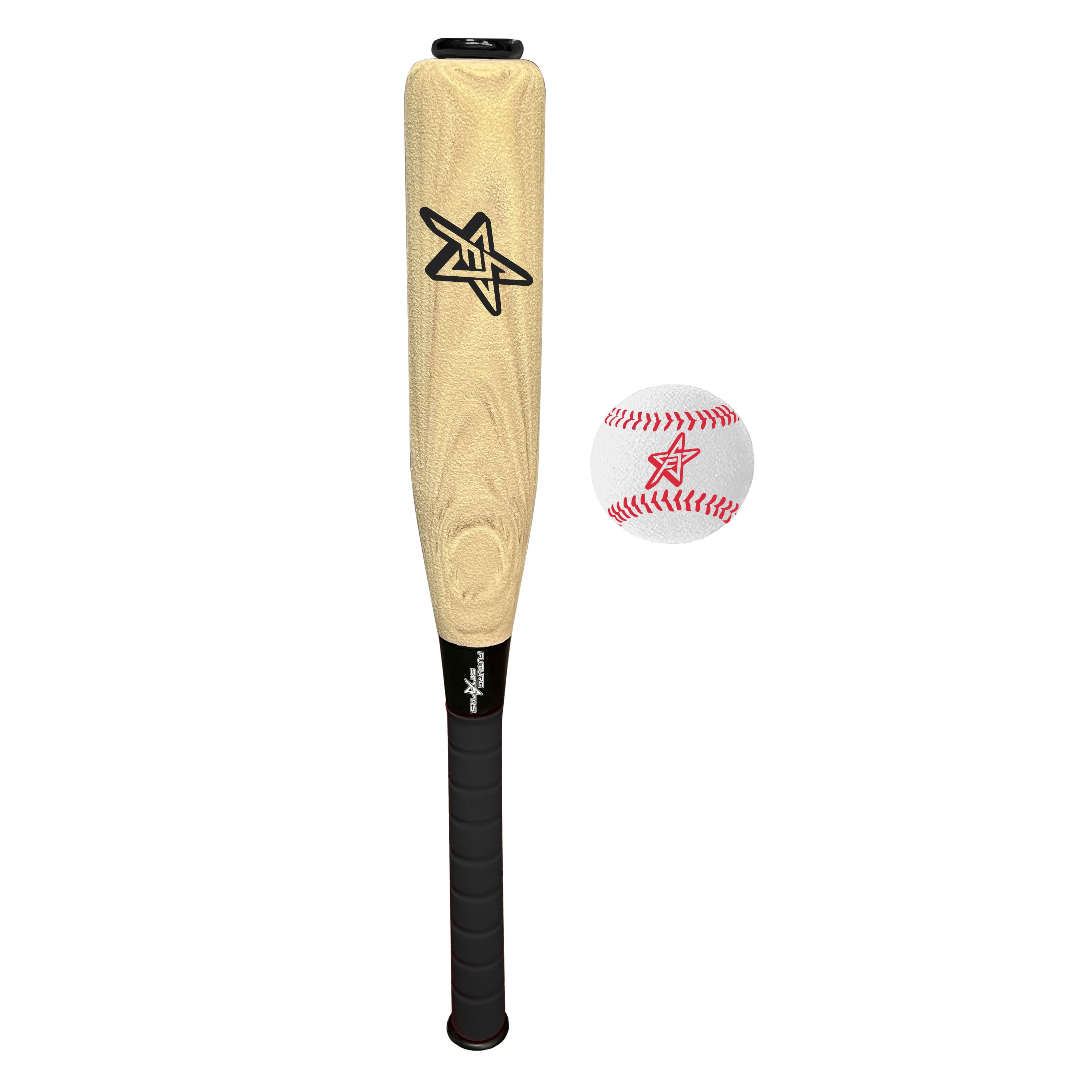 Future Stars 24" Foam Baseball Bat and Ball Combo Set 1 24" Natural