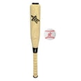 thumbnail image 1 of Future Stars 24" Foam Baseball Bat and Ball Combo Set - 1 24" All Natural Wood Grain Foam Print and 1 White Foam Baseball with Red Stitching, 1 of 2