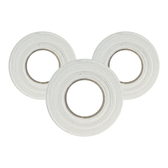 Future Stars Premium White Hockey Tape - Set of 3 Rolls (60ft x 0.95") - All Ages