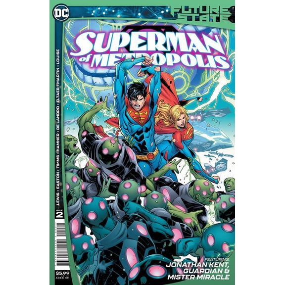 Future State Superman Of Metropolis #2 (of 2) Cvr A John Timms DC Comics Comic Book