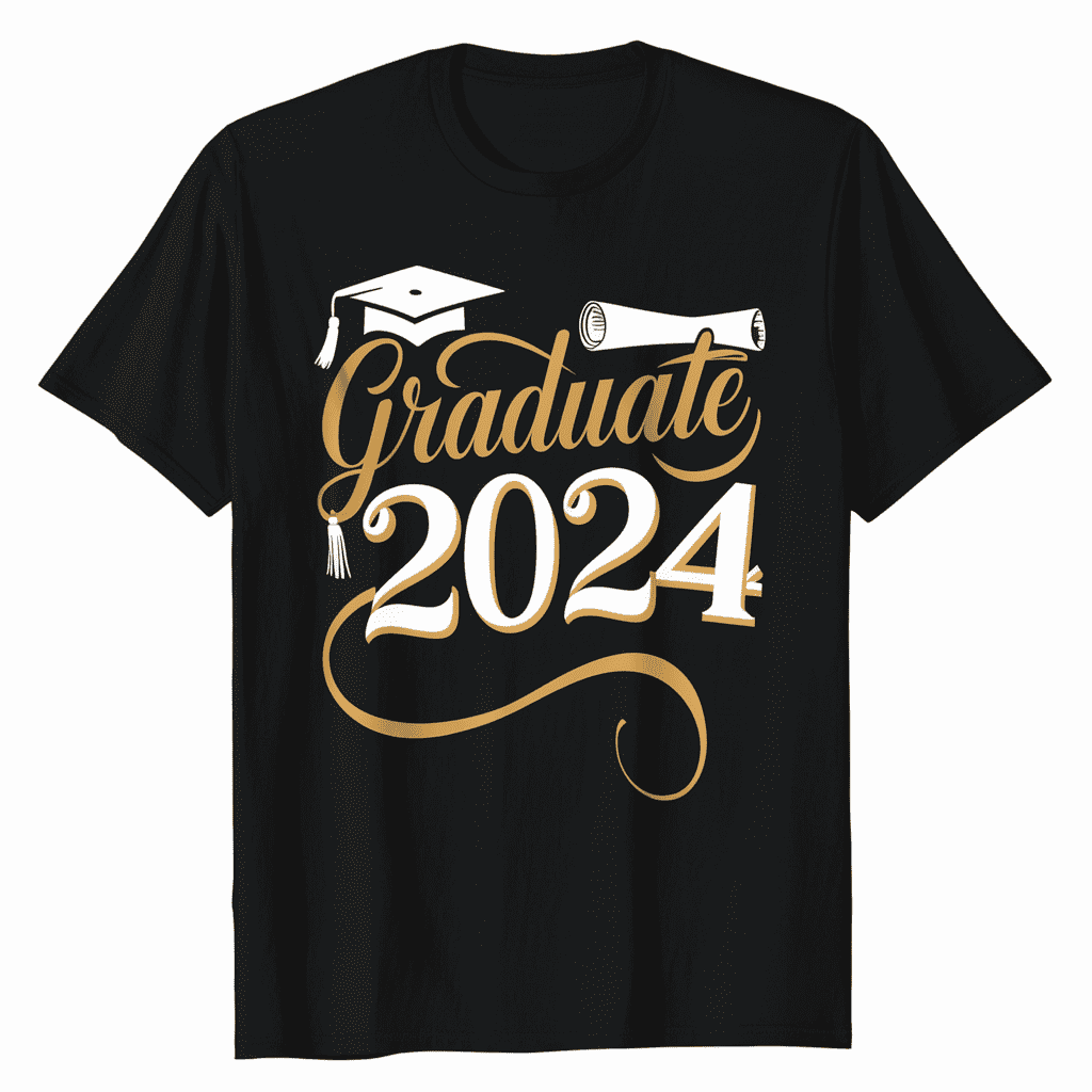 Future Success 2024 Graduate Tee Graduation Party Top