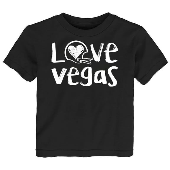 Future Tailgater Chalk Art Love Infant Toddler Youth T-Shirt for Las Vegas Fans