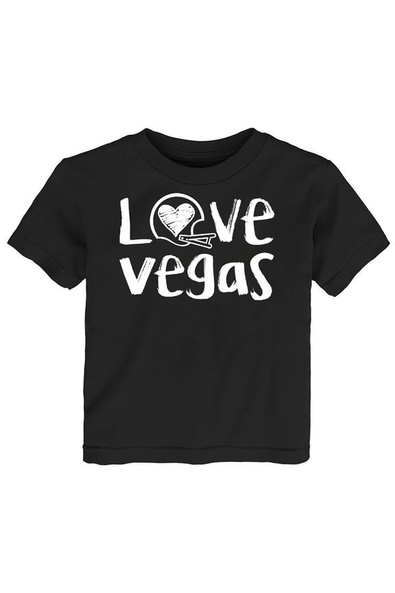 Chalk Art Love Infant Toddler Youth T-Shirt for Las Vegas Fans