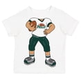 thumbnail image 1 of Future Tailgater Heads Up! Football Player Infant Toddler Youth T-Shirt for Philadelphia Fans - Green, 1 of 2