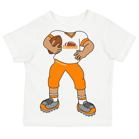 Future Tailgater Heads Up! Football Player Infant Toddler Youth T-Shirt for Tennessee Fans