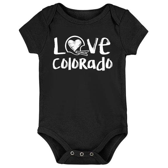 Future Tailgater Loves Chalk Art Baby Bodysuit for Colorado Fans