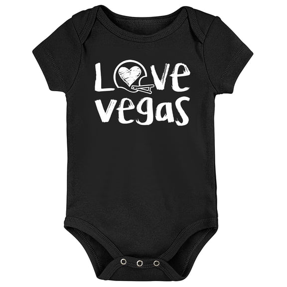 Future Tailgater Loves Chalk Art Baby Bodysuit for Las Vegas Fans