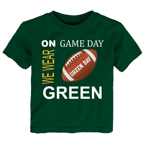 Future Tailgater On Game Day Infant Toddler Youth T-Shirt for Green Bay Fans