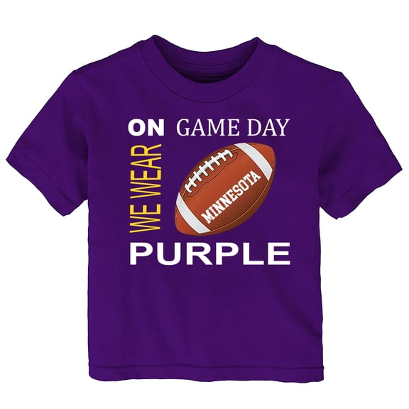 Future Tailgater On Game Day Infant Toddler Youth T-Shirt for Minnesota Fans