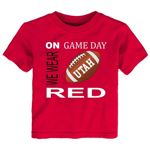 Future Tailgater On Game Day Infant Toddler Youth T-Shirt for Utah Fans