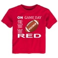 thumbnail image 1 of Future Tailgater On Game Day Infant Toddler Youth T-Shirt for Wisconsin Fans, 1 of 2