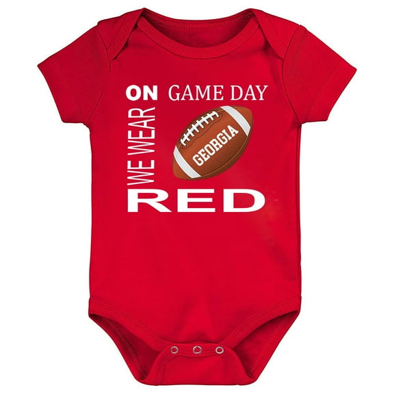 Future Tailgater On Gameday Baby Bodysuit for Georgia Fans