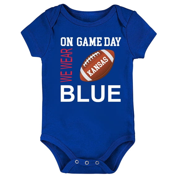 Future Tailgater On Gameday Baby Bodysuit for Kansas Fans