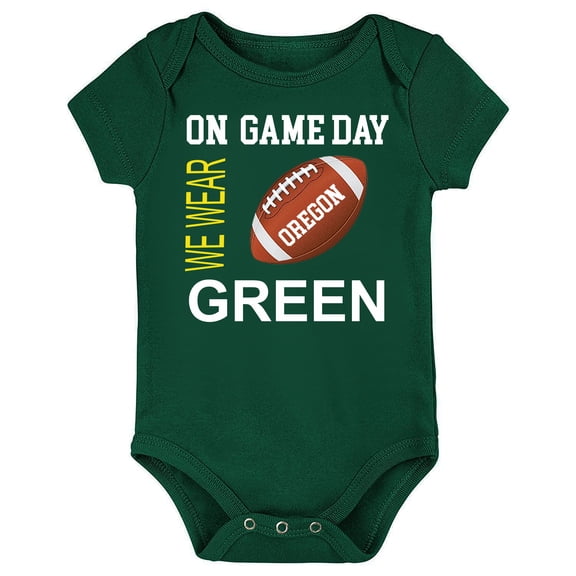 Future Tailgater On Gameday Baby Bodysuit for Oregon Fans