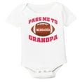 thumbnail image 1 of Future Tailgater Pass Me to GrandPa Baby Bodysuit for Nebraska Fans, 1 of 2