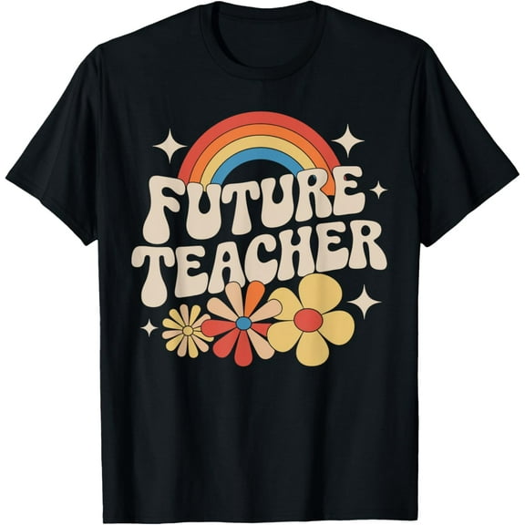 Future Teacher Kids Youth Girls Rainbow Pre-k Kindergarten T-Shirt