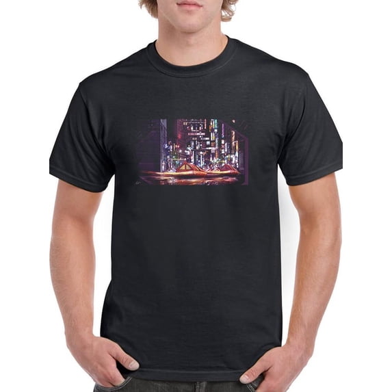 Future Tokyo T-Shirt Men -Anthony Chirstou Designs, Male 5X-Large
