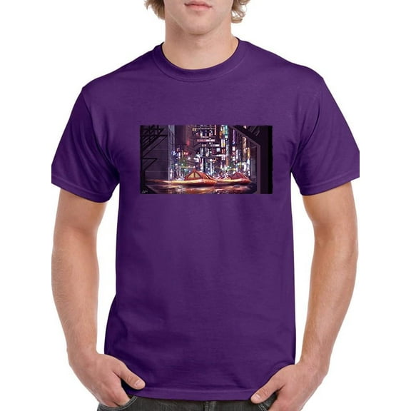 Future Tokyo T-Shirt Men -Anthony Chirstou Designs, Male XX-Large