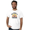 thumbnail image 1 of Future Tomorrow Space Sci-Fy Geeky Men's Graphic T Shirt Tees Brisco Brands X, 1 of 4