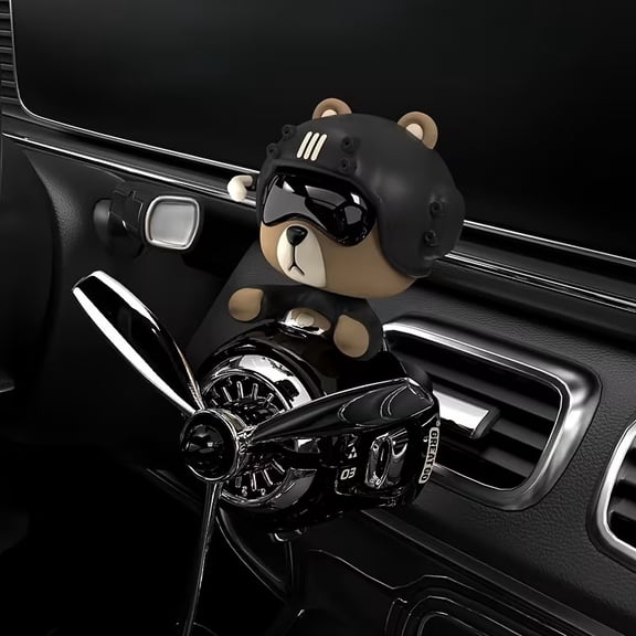Future Troopers Creative Car Fragrance Diffuser - High-quality ABS material, rotating propeller design, supports custom fragrance